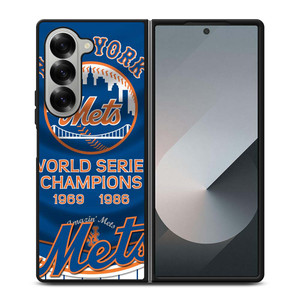NEW YORK METS WORLD SERIES Samsung Galaxy Z Fold 6 Case Cover