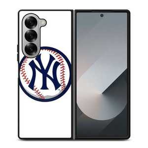 NEW YORK YANKEES BALL LOGO Samsung Galaxy Z Fold 6 Case Cover
