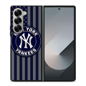 NEW YORK YANKEES BASEBALL USA FLAG Samsung Galaxy Z Fold 6 Case Cover