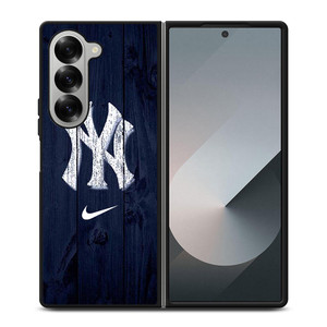 NEW YORK YANKEES WOODEN NIKE Samsung Galaxy Z Fold 6 Case Cover