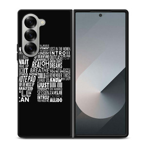 NF WORD COLLABORATION LOGO Samsung Galaxy Z Fold 6 Case Cover
