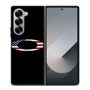 OAKLEY AMERICAN FLAG LOGO Samsung Galaxy Z Fold 6 Case Cover OAKLEY AMERICAN FLAG LOGO Samsung Galaxy Z Fold 6 Case Cover