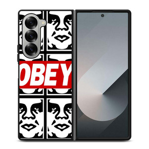 OBEY LOGO COLLAGE Samsung Galaxy Z Fold 6 Case Cover OBEY LOGO COLLAGE Samsung Galaxy Z Fold 6 Case Cover