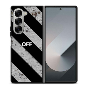 OFF WHITE WALL TEXTURE Samsung Galaxy Z Fold 6 Case Cover