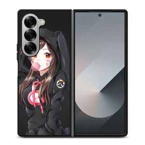 OVERWATCH D.VA BUNNY Samsung Galaxy Z Fold 6 Case Cover OVERWATCH D.VA BUNNY Samsung Galaxy Z Fold 6 Case Cover