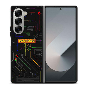 PAC MAN CIRCUIT ENGINE Samsung Galaxy Z Fold 6 Case Cover