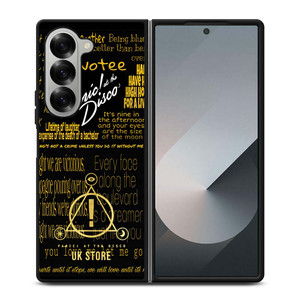 PANIC AT THE DISCO LOGO GOLD Samsung Galaxy Z Fold 6 Case Cover