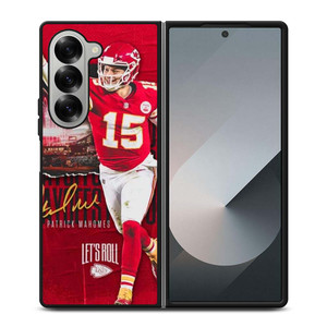 PATRICK MAHOMES KC CHIEFS Samsung Galaxy Z Fold 6 Case Cover PATRICK MAHOMES KC CHIEFS Samsung Galaxy Z Fold 6 Case Cover