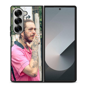 POST MALONE RAPPER Samsung Galaxy Z Fold 6 Case Cover POST MALONE RAPPER Samsung Galaxy Z Fold 6 Case Cover