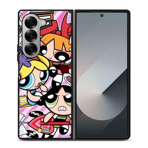 POWER PUFF GIRL CARTOON Samsung Galaxy Z Fold 6 Case Cover