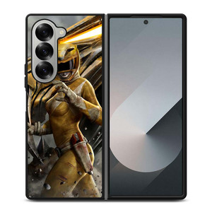 POWER RANGER YELLOW Samsung Galaxy Z Fold 6 Case Cover POWER RANGER YELLOW Samsung Galaxy Z Fold 6 Case Cover