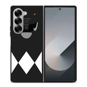POWER RANGERS BLACK Samsung Galaxy Z Fold 6 Case Cover POWER RANGERS BLACK Samsung Galaxy Z Fold 6 Case Cover