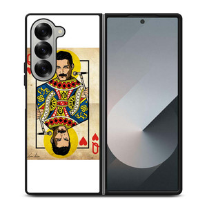 QUEEN FREDDY MERCURY CARD Samsung Galaxy Z Fold 6 Case Cover QUEEN FREDDY MERCURY CARD Samsung Galaxy Z Fold 6 Case Cover