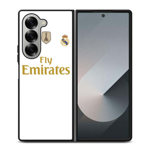REAL MADRID HOME JERSEY Samsung Galaxy Z Fold 6 Case Cover