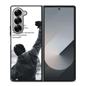 ROCKY MOTIVATIONAL QUOTES Samsung Galaxy Z Fold 6 Case Cover ROCKY MOTIVATIONAL QUOTES Samsung Galaxy Z Fold 6 Case Cover