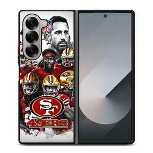 SAN FRANCISCO 49ERS TEAM FOOTBALL NFL Samsung Galaxy Z Fold 6 Case Cover SAN FRANCISCO 49ERS TEAM FOOTBALL NFL Samsung Galaxy Z Fold 6 Case Cover