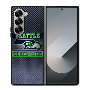 SEATTLE SEAHAWKS METAL LOGO Samsung Galaxy Z Fold 6 Case Cover SEATTLE SEAHAWKS METAL LOGO Samsung Galaxy Z Fold 6 Case Cover