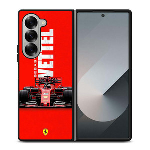 SEBASTIAN VETTEL FERRARI F1 Samsung Galaxy Z Fold 6 Case Cover