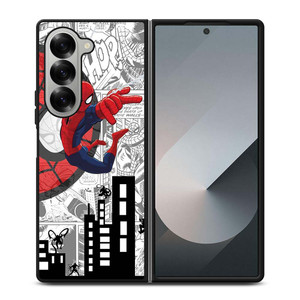 SPIDEMAN CARTOON COMIC Samsung Galaxy Z Fold 6 Case Cover
