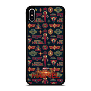 CAPTAIN MARVEL LOGO iPhone XS Max Case CAPTAIN MARVEL LOGO iPhone XS Max Case