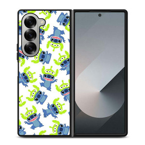 STITCH ALIEN COLLAGE Samsung Galaxy Z Fold 6 Case Cover