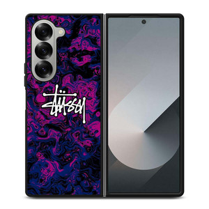 STUSSY LOGO ART Samsung Galaxy Z Fold 6 Case Cover STUSSY LOGO ART Samsung Galaxy Z Fold 6 Case Cover