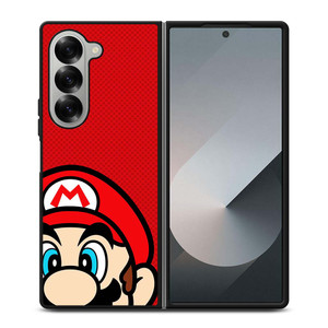 SUPER MARIO BROS FACE NINTENDO GAMES Samsung Galaxy Z Fold 6 Case Cover
