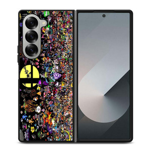 SUPER SMASH BROS ALL CHARACTER Samsung Galaxy Z Fold 6 Case Cover