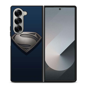 SUPERMAN NEW LOGO GREY Samsung Galaxy Z Fold 6 Case Cover