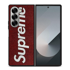 SUPREME LOGO ON CANVAS Samsung Galaxy Z Fold 6 Case Cover SUPREME LOGO ON CANVAS Samsung Galaxy Z Fold 6 Case Cover