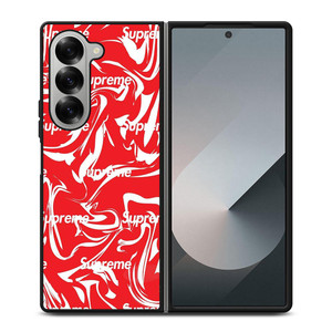 SUPREME MELTED RED ARTWORK Samsung Galaxy Z Fold 6 Case Cover SUPREME MELTED RED ARTWORK Samsung Galaxy Z Fold 6 Case Cover