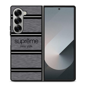 SUPREME NEW YORK STRIPE Samsung Galaxy Z Fold 6 Case Cover SUPREME NEW YORK STRIPE Samsung Galaxy Z Fold 6 Case Cover