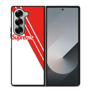SUPREME RED LINE Samsung Galaxy Z Fold 6 Case Cover SUPREME RED LINE Samsung Galaxy Z Fold 6 Case Cover