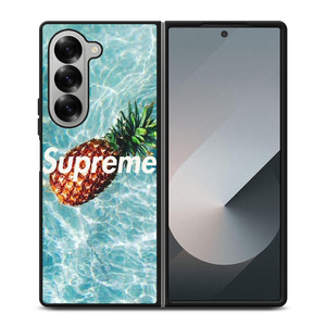 SUPREME X PINEAPPLE Samsung Galaxy Z Fold 6 Case Cover SUPREME X PINEAPPLE Samsung Galaxy Z Fold 6 Case Cover