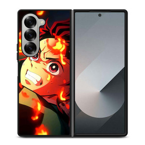 TANJIRO KAMADO DEMON SLAYER ANIME Samsung Galaxy Z Fold 6 Case Cover TANJIRO KAMADO DEMON SLAYER ANIME Samsung Galaxy Z Fold 6 Case Cover