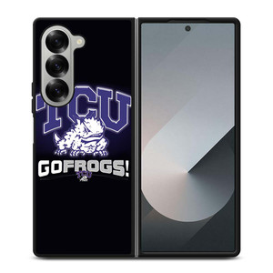TCU HORNED FROGS COLLEGE Samsung Galaxy Z Fold 6 Case Cover TCU HORNED FROGS COLLEGE Samsung Galaxy Z Fold 6 Case Cover