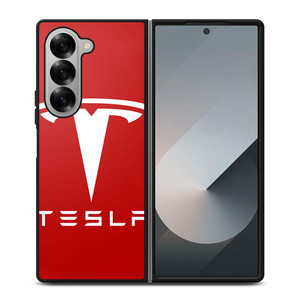 TESLA MOTORS RED LOGO Samsung Galaxy Z Fold 6 Case Cover TESLA MOTORS RED LOGO Samsung Galaxy Z Fold 6 Case Cover