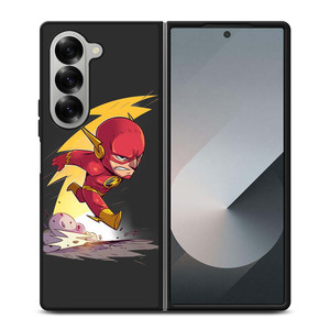 THE FLASH CARTOON KAWAII DC Samsung Galaxy Z Fold 6 Case Cover THE FLASH CARTOON KAWAII DC Samsung Galaxy Z Fold 6 Case Cover