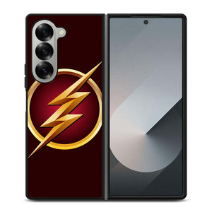 THE FLASH LOGO ICON Samsung Galaxy Z Fold 6 Case Cover