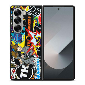 THE HUNDREDS COLLAGE Samsung Galaxy Z Fold 6 Case Cover THE HUNDREDS COLLAGE Samsung Galaxy Z Fold 6 Case Cover