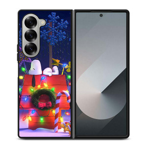 THE PEANUTS SNOOPY CHRISTMAST Samsung Galaxy Z Fold 6 Case Cover THE PEANUTS SNOOPY CHRISTMAST Samsung Galaxy Z Fold 6 Case Cover