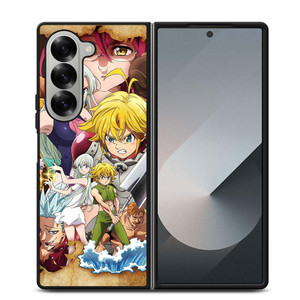 THE SEVEN DEADLY SINS MELIODAS SWORDS Samsung Galaxy Z Fold 6 Case Cover