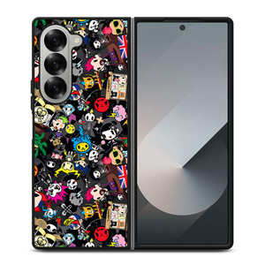 TOKIDOKI COLLAGE Samsung Galaxy Z Fold 6 Case Cover TOKIDOKI COLLAGE Samsung Galaxy Z Fold 6 Case Cover