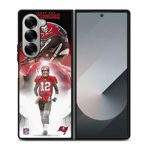 TOM BRADY TAMPA BAY BUCCANEERS Samsung Galaxy Z Fold 6 Case Cover