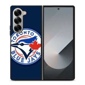 TORONTO BLUE JAYS BASEBALL LOGO Samsung Galaxy Z Fold 6 Case Cover TORONTO BLUE JAYS BASEBALL LOGO Samsung Galaxy Z Fold 6 Case Cover