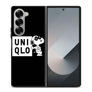 UNIQLO JOE KAWS SNOOPY THE PEANUTS Samsung Galaxy Z Fold 6 Case Cover