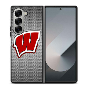 WISCONSIN BADGER EMBLEM Samsung Galaxy Z Fold 6 Case Cover