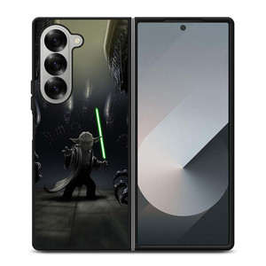 YODA VS ALIENS Samsung Galaxy Z Fold 6 Case Cover