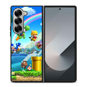 YOSHI MARIO Samsung Galaxy Z Fold 6 Case Cover