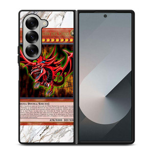 YU GI OH CARD SLIFER DRAGON Samsung Galaxy Z Fold 6 Case Cover